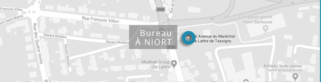 Carte NIORT